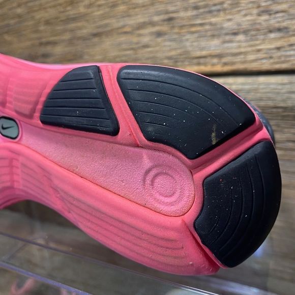 Nike LunarGlide 4 Youth 4/ Women's 6 Athletic Running Shoes Pink/Gray - Picture 9 of 14